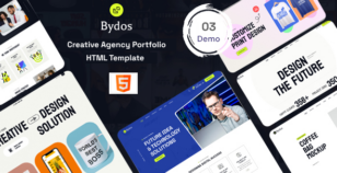 Bydos - Creative Agency Portfolio HTML Template by Theme-Junction