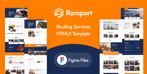 Rampart - Roofing Services HTML5 Template by ThemeEarth