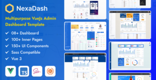 NexaDash - VueJs Admin Dashboard Template by KinixThemes