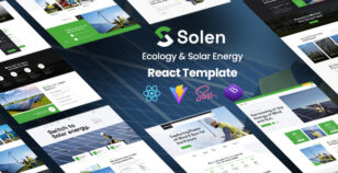 Solen - Ecology & Solar Energy React Template by thimshop