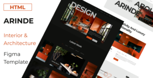 Arinde - Architecture & Interior HTML Template by lohatheme