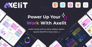 Axelit React Js(Vite) Admin Dashboard Template by la-themes