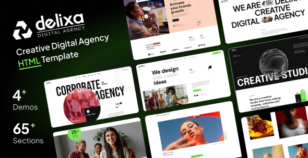 Delixa - Creative Digital Agency HTML5 Template by ThemeArray