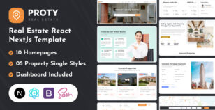 Proty - Real Estate React Nextjs Template by themesflat