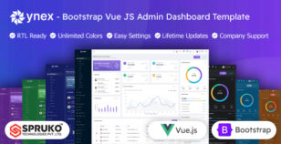 Ynex - Bootstrap Vue JS Admin Dashboard Template by SPRUKO