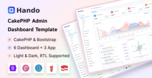 Hando - CakePHP Admin & Dashboard Template by Zoyo-Themes
