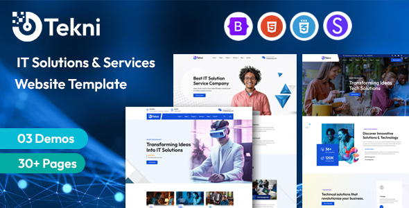Tekni – IT Solutions & Services HTML Template by validthemes