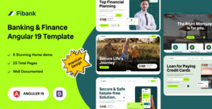 Fibank - Banking & Finance Angular 19 Template by CreativeGigs