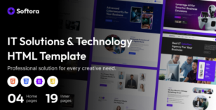 Softora - IT Solutions & Technology HTML Template by nano_theme