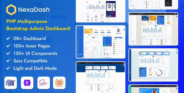 NexaDash - Multipurpose PHP Admin Dashboard Template by DexignZone