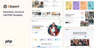 Eduport - PHP LMS, Education and Course Template by Stackbros
