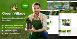 Green Village || Garden and Landscaping Responsive PHP Template by WebHeady