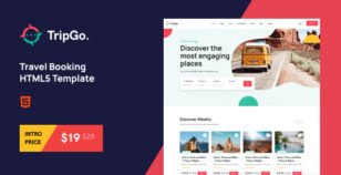 Tripgo - Travel Booking HTML5 Template by ovatheme