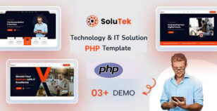 Solutek - IT Services Solution & Technology PHP Template by ThemeServices