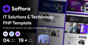 Softora – IT Solutions and Technology PHP Template by nano_theme
