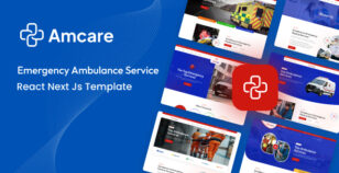 Amcare - Ambulance Service React Next Js Template by template_path