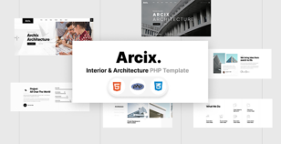Arcix - Architecture PHP Template by Parv-Infotech