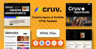 Cruv - Creative Agency & Portfolio Html Template by themewolfs