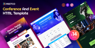 Meetco - Event & Conference HTML Template by XpressBuddy