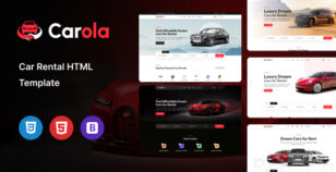 Carola - Car Rental HTML Template by TonaTheme