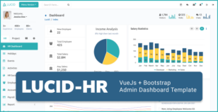 LUCID VueJs | HRMS & Project Management Admin Dashboard Template by wrraptheme