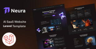 Neura - AI SaaS Website Laravel 11 Template by WeebWorld