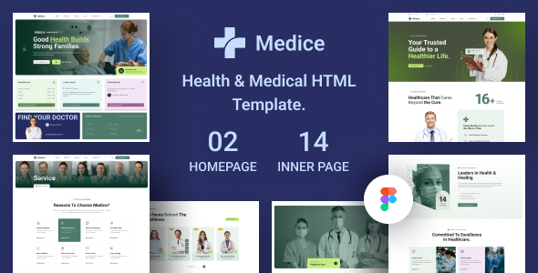 Medice - Health & Medical HTML Template by SoftCrafty