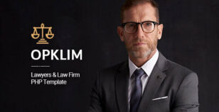 Opklim - Lawyer and Law Firm PHP Template by TonaTheme