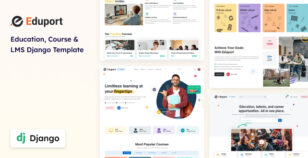 Eduport - Django LMS, Education and Course Template by Stackbros
