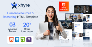 Xhyre - Human Resources & Recruiting HTML Template by themeStek