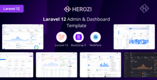 Herozi - Laravel Admin & Dashboard Template by Codebucks