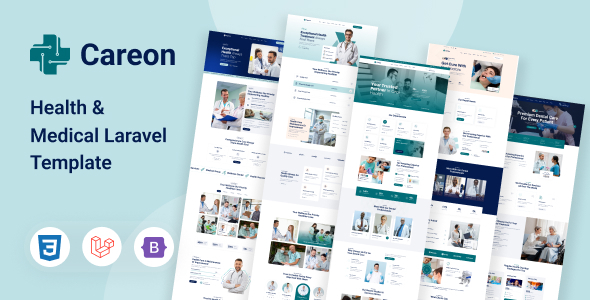 Careon - Health & Medical Laravel 12 Template by themepai