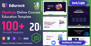 Edurock - Express.js Education Template by pixells