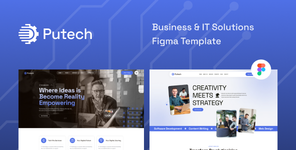 Putech – Business & IT Solutions React Template by Codevia