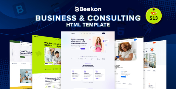 Beekon - Business & Consulting Html Template by Or-Factor