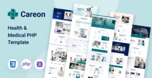 Careon - Health & Medical PHP Template by themepai