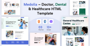 Medolia – Doctor, Dental & Healthcare HTML Template by pixelfit