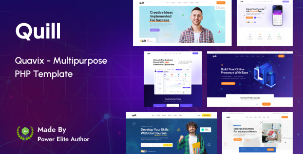 Quill - Multipurpose PHP Template by template_path