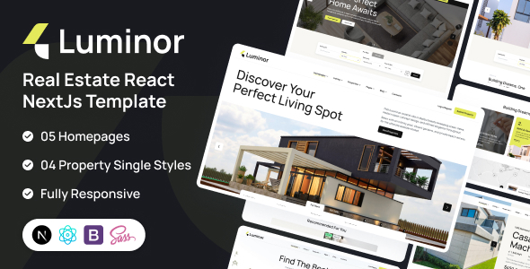 Luminor - Real Estate NextJs Template by themesflat