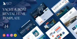 Yacty - Yacht & Boat Rental HTML5 Template by XpressBuddy