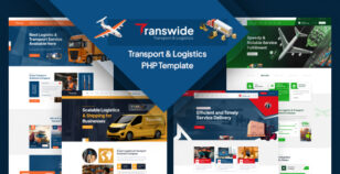 Transwide - Transport & Logistics PHP Template by Layerdrops