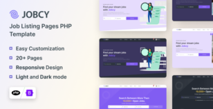 Jobcy - Job Board & Listing PHP Template by themesdesign