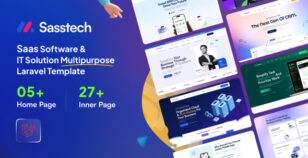 SassTech - Laravel - SaaS Software & IT Solution Multipurpose Template by webnextpro