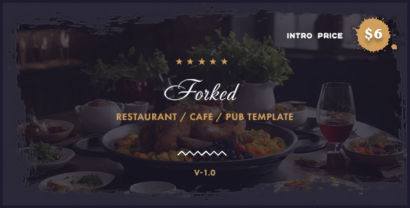 Forked - Restaurant / Cafe / Pub Template by kwst