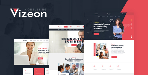 Vizeon - Business Consulting PHP Template by Layerdrops
