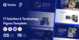 Techor- IT Solution & Technology HTML Templete by HurrayTheme