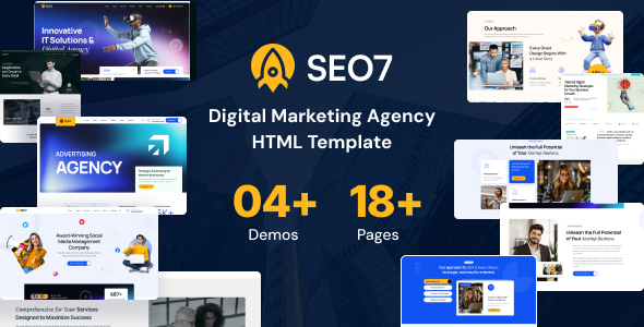 SEO7 - SEO & Digital Marketing Agency HTML Template by wowtheme7