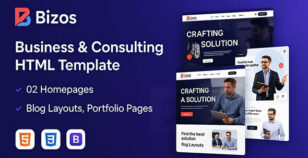 Bizos - Creative Agency HTML Template by templatebucket