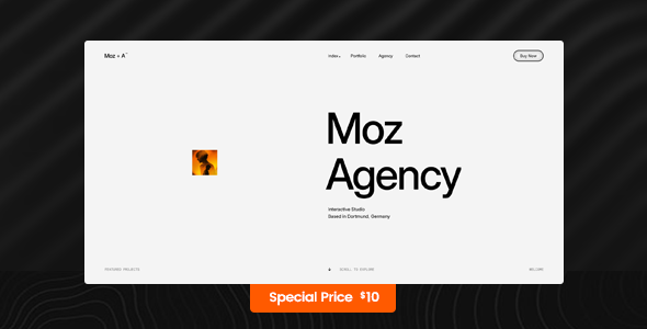 Moz Agency - Creative Portfolio HTML Template by ClaPat