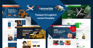 Transwide - Transport & Logistics Laravel Template by Layerdrops
